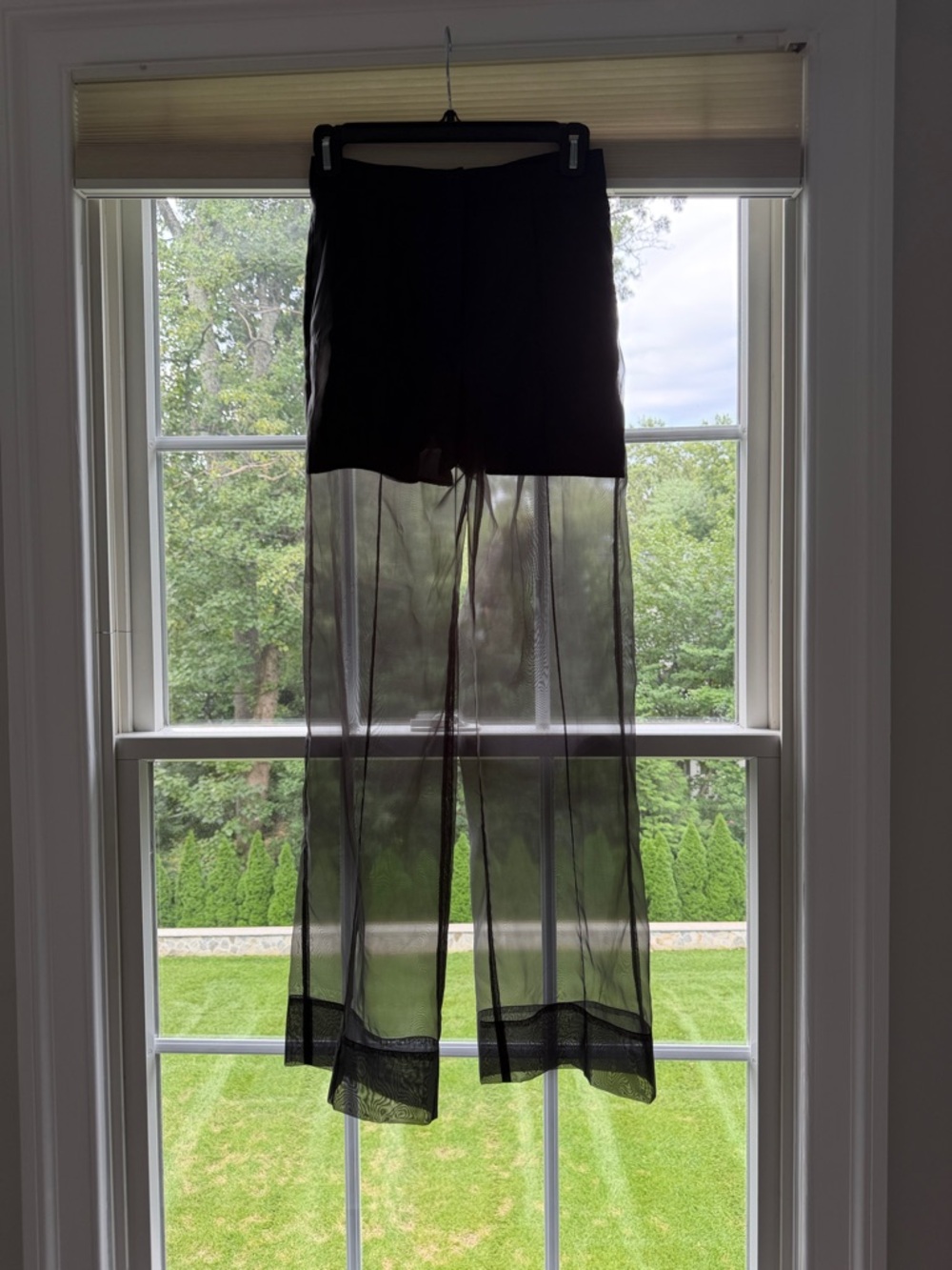 H&M Black Sheer pants, size 2 XS-S